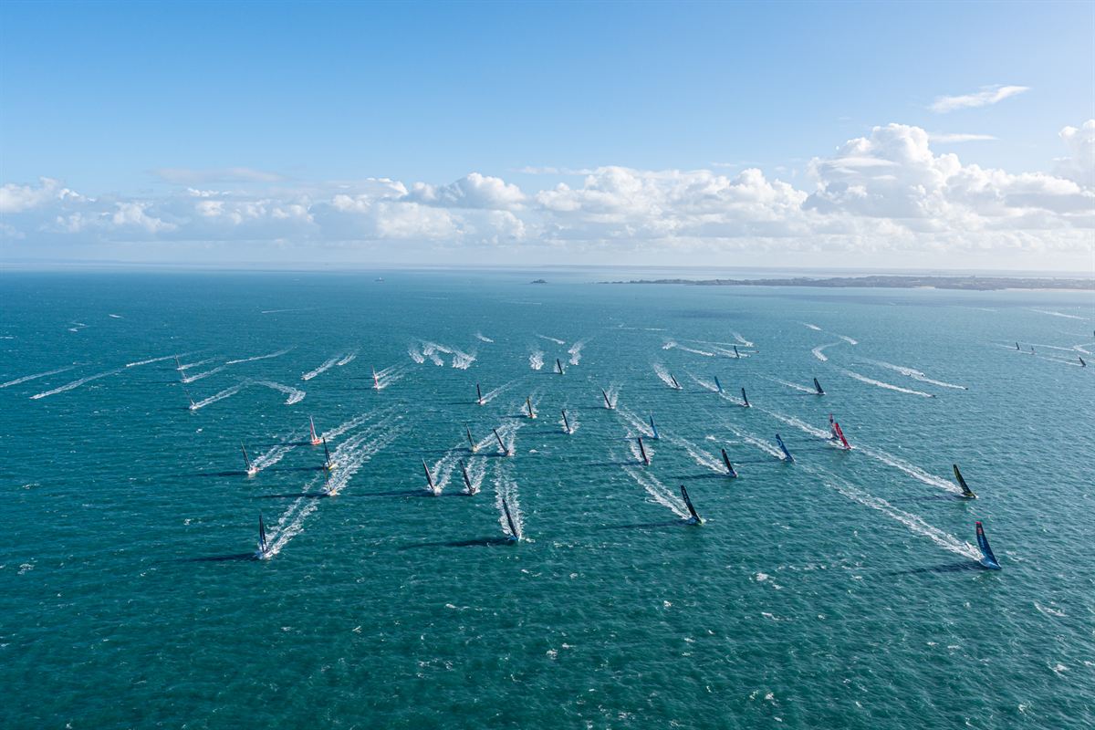 IMOCA en course au large